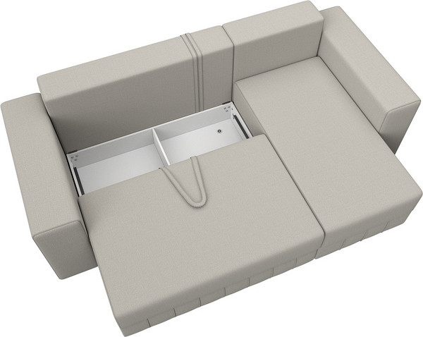 Диван угловой Лига Диванов Лига-076 универсальный / 129835