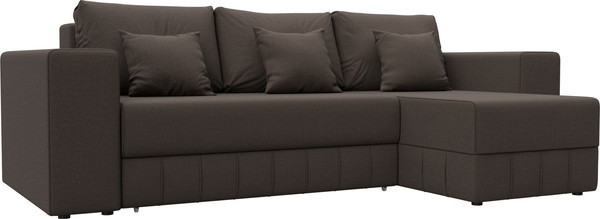 Диван угловой Лига Диванов Лига-076 универсальный / 129836 - фото