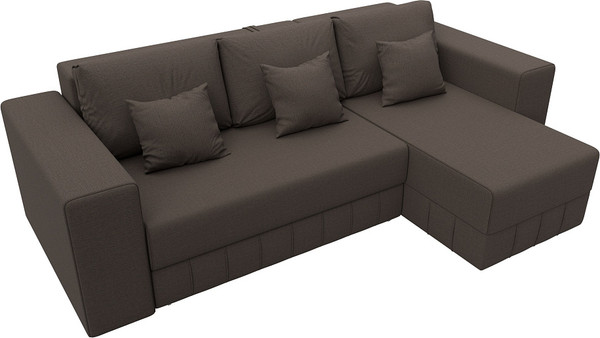 Диван угловой Лига Диванов Лига-076 универсальный / 129836