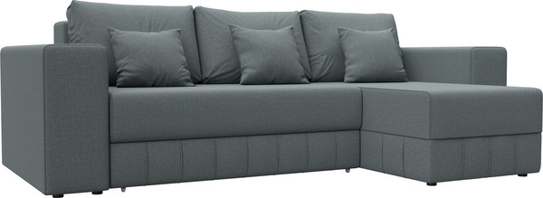 Диван угловой Лига Диванов Лига-076 универсальный / 129837 - фото