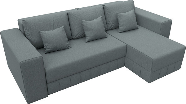 Диван угловой Лига Диванов Лига-076 универсальный / 129837