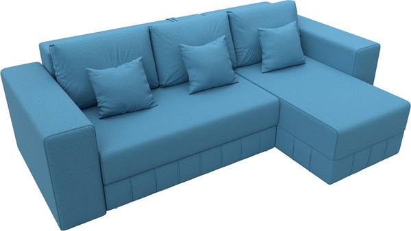 Диван угловой Лига Диванов Лига-076 универсальный / 129838