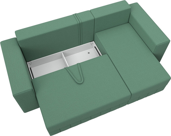 Диван угловой Лига Диванов Лига-076 универсальный / 129839