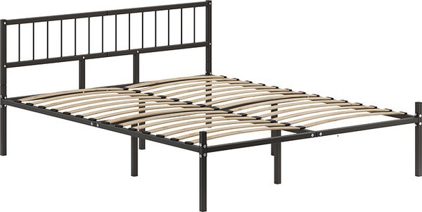 Полуторная кровать Домаклево Металика В3 120x190 - фото