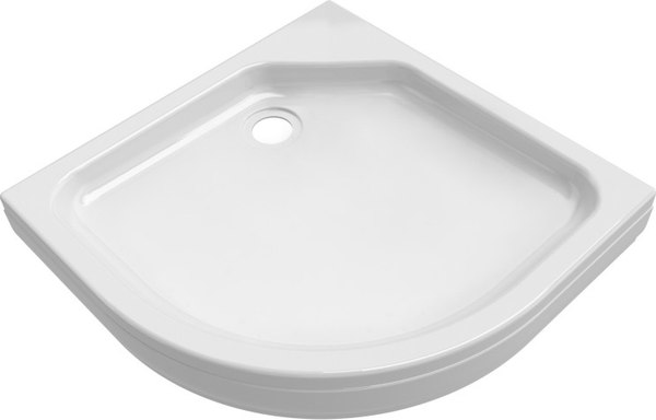 Душевой поддон Maroni Низкий полукруг 80х80 - фото