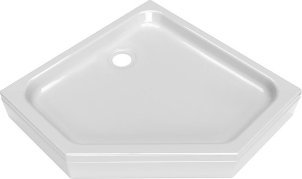 Душевой поддон Maroni Низкий пятиугольный 90х90 - фото