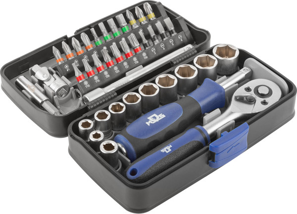 Набор головок, бит MOS 65000М - фото