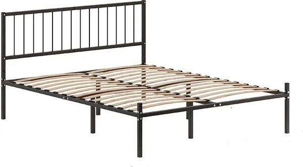 Полуторная кровать Домаклево Металика В4 140x190 - фото