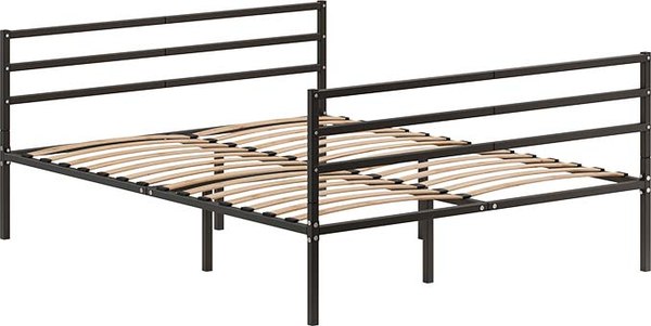 Двуспальная кровать Домаклево Металика Г3+Г3 160x190 - фото