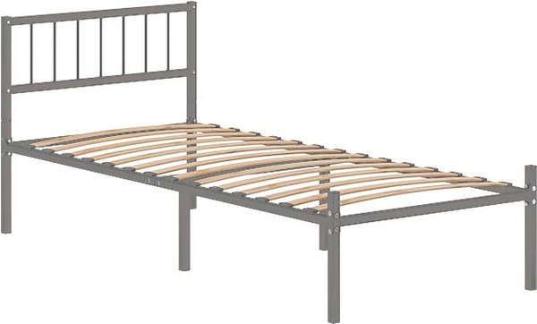 Односпальная кровать Домаклево Металика В3 80x200 - фото