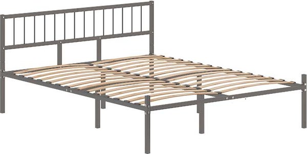 Полуторная кровать Домаклево Металика В3 120x190 - фото