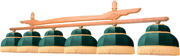 Светильник для бильярдного стола РуптуР Адмирал-София НСО13-5x75-665 / К570825 - фото