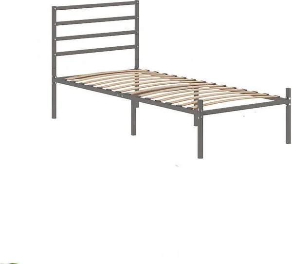 Односпальная кровать Домаклево Металика Г4 80x200 - фото