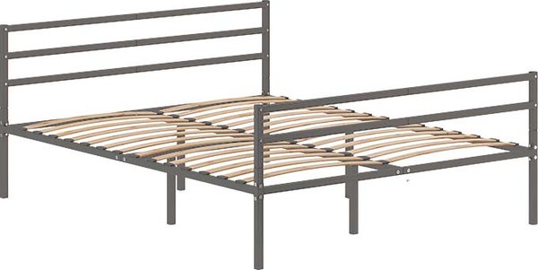 Двуспальная кровать Домаклево Металика Г3+Г2 180x200 - фото