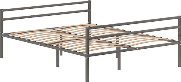 Двуспальная кровать Домаклево Металика Г2+Г2 160x200 - фото