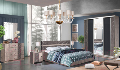 Шкаф-пенал с витриной Мебель-КМК Монако 0673.7 правая