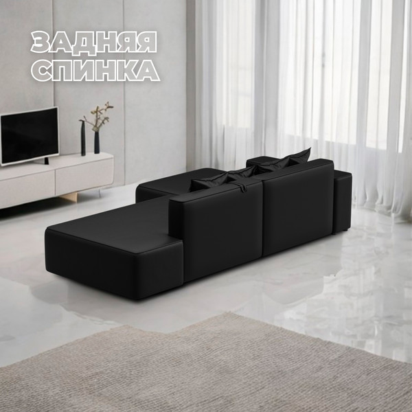 Диван угловой Лига Диванов Лига-079 левый / 129818L