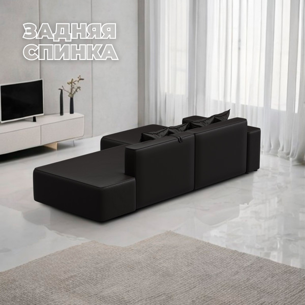 Диван угловой Лига Диванов Лига-079 правый / 129817