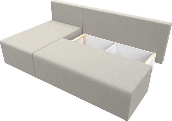 Диван угловой Лига Диванов Поло левый / 125528L