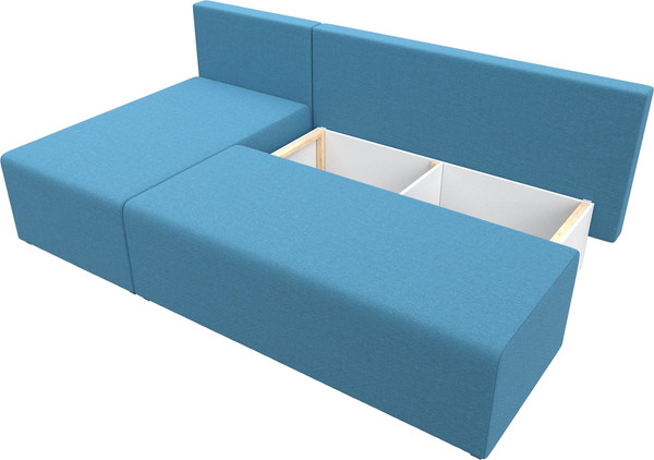 Диван угловой Лига Диванов Поло левый / 125529L