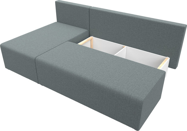 Диван угловой Лига Диванов Поло левый / 125835L