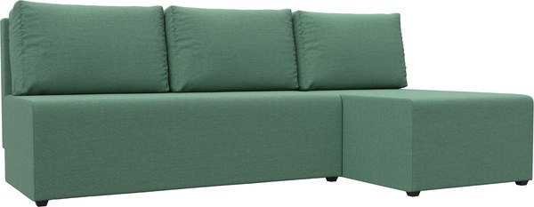 Диван угловой Лига Диванов Поло правый / 124818 - фото