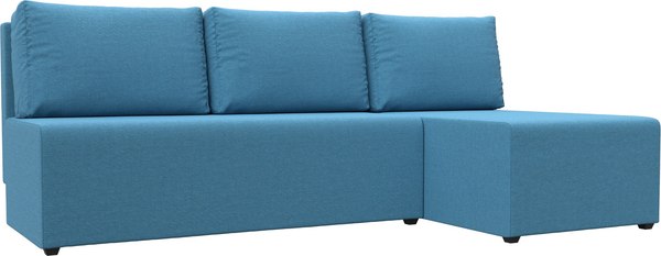 Диван угловой Лига Диванов Поло правый / 125529 - фото