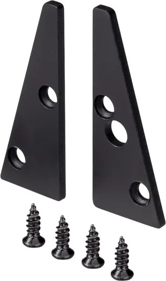 Заглушка для профиля Arlight PLINTUS-H40 BLACK / 052403 - фото