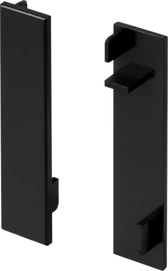 Заглушка для профиля Arlight PLINTUS-H54B BLACK / 046166 - фото