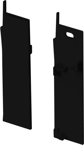 Заглушка для профиля Arlight PLINTUS-H73-F BLACK / 043596 - фото