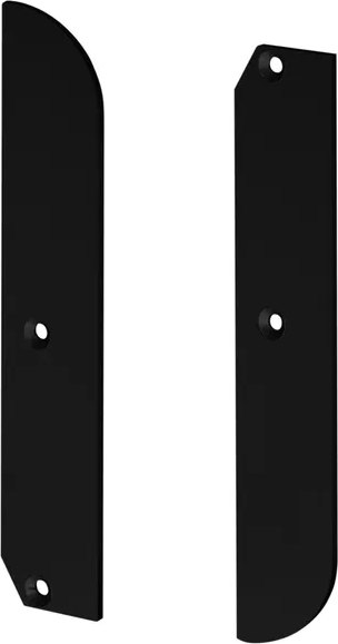 Заглушка для профиля Arlight PLINTUS-H80 BLACK / 046158 - фото