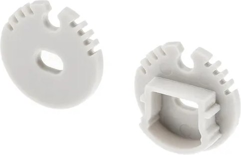 Заглушка для профиля Arlight ROUND-D20 с отверстием / 040664 - фото