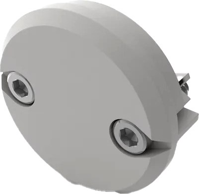 Заглушка для профиля Arlight ROUND-D30-DUAL глухая / 029644 - фото