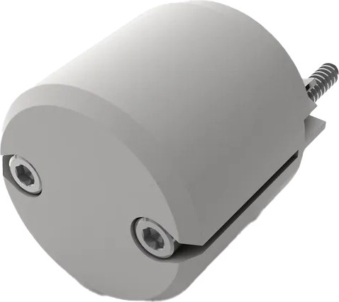 Заглушка для профиля Arlight ROUND-D30-DUAL-LONG глухая / 029643 - фото