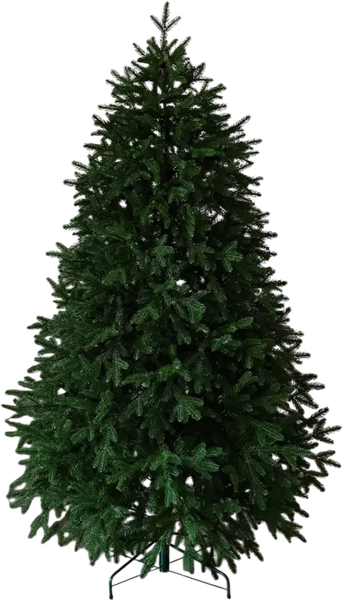 Ель искусственная Уральская ёлка и игрушка Европейская - фото