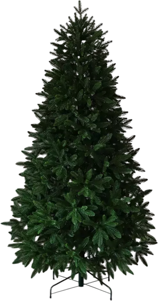 Ель искусственная Уральская ёлка и игрушка Моника - фото