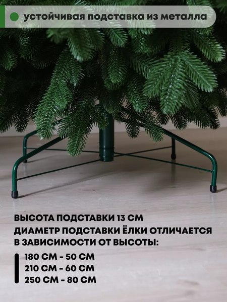 Ель искусственная Уральская ёлка и игрушка Сибирская