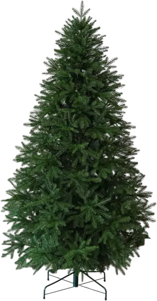 Ель искусственная Уральская ёлка и игрушка Мария - фото