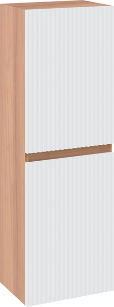 Шкаф-полупенал для ванной Runo Соренто 40 вертикаль