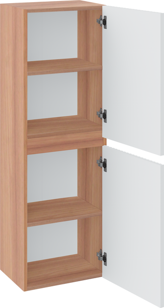 Шкаф-полупенал для ванной Runo Соренто 40 вертикаль