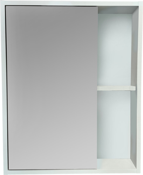 Шкаф с зеркалом для ванной Runo Эко 60