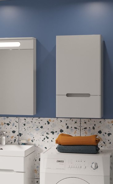 Шкаф для ванной Runo Парма 40 левый - фото