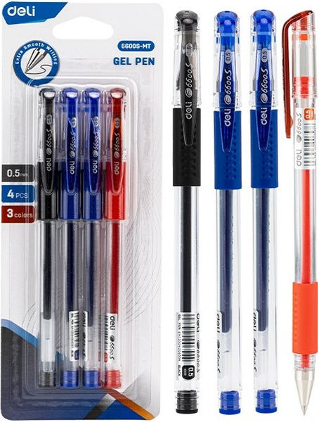 Набор гелевых ручек Deli 6600SMT