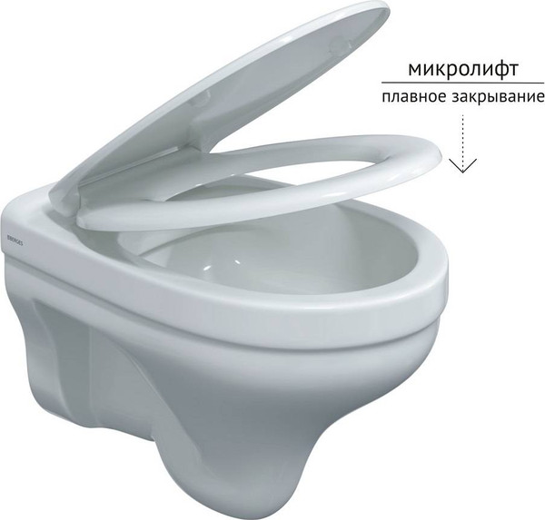 Унитаз подвесной Berges Albit S Rimless / 082107