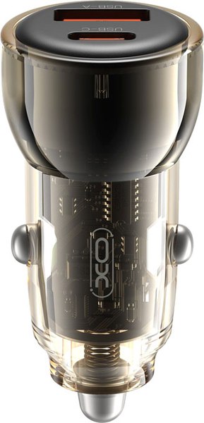 Адаптер питания автомобильный XO A30W+C30W / CC60W - фото