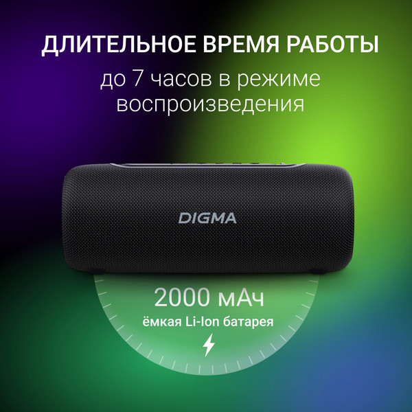Портативная колонка Digma D-PS1524
