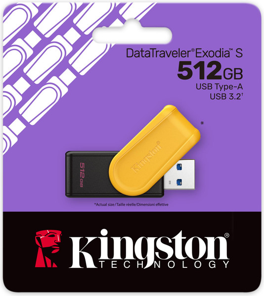 USB flash накопитель Kingston DTXS/512GB DataTraveler Exodia S