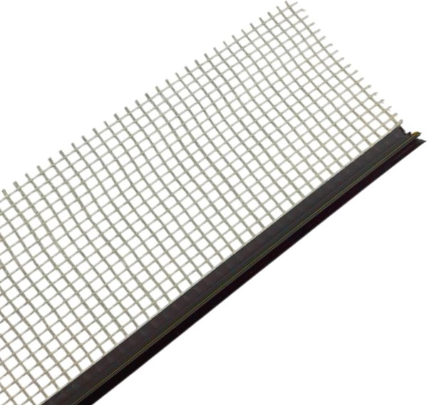 Профиль примыкающий оконный Profilsystems С сеткой и пыльником 6мм - фото