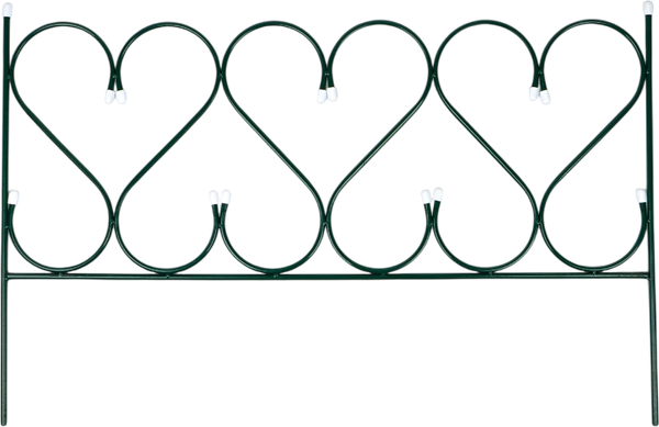 Изгородь декоративная Sima-Land Изящный 58x440см 5 секций / 10874109 - фото