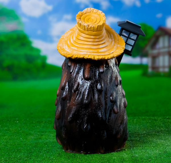 Садовая фигура-светильник Хорошие сувениры Ежик с фонарем / 4203377